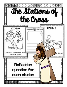 Printable Stations of the Cross for Children (Booklet and Reflections)