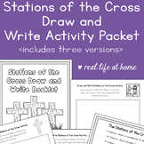 Stations of the Cross Activity: Draw and Write Stations of