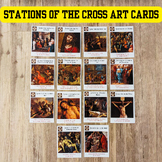 Stations of the Cross Art Cards Lent Activity Catholic Edu