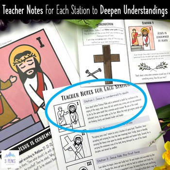 Printable Stations of the Cross for Children (Booklet and Reflections)