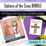 Stations of the Cross BUNDLE: Posters + Reflection Prayer 