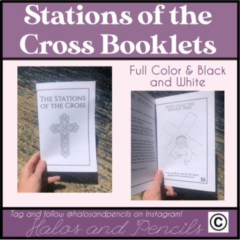 Preview of Stations of the Cross Booklets Lent Easter Good Friday