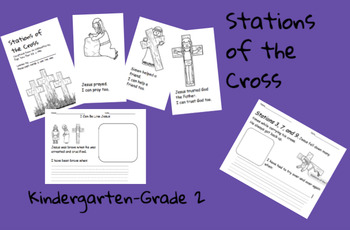 Preview of Stations of the Cross for Primary Grades