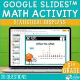 Statistical Displays Google Slides | 6th Grade Math Review