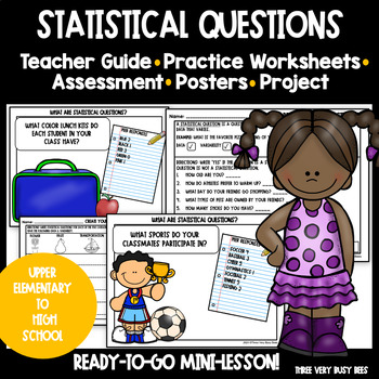 Preview of Statistical Questions Mini-Lesson with In-Class Project