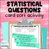 Statistical Questions Card Sort Activity