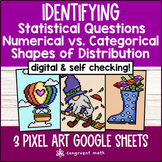Statistical Questions, Categorical Numerical, Distribution