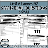 Statistical Questions Lesson | 6th Grade Math