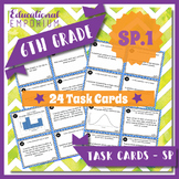 6.SP.1 Task Cards ⭐ Statistical Questions 6th Grade Math Centers