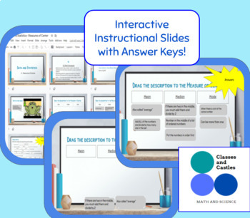 Preview of Statistical and Non-Statistical Questions Interactive Google Slides FREE!
