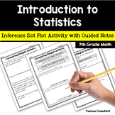 Statistics 7th Grade Math | Dot Plot Inference Activity wi