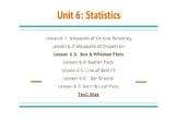 Statistics: Box & Whisker Plot