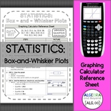 Statistics | Box-and-Whisker Plots | TI-84 Graphing Calcul