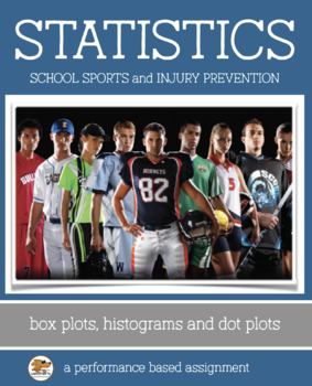 Preview of STATISTICS - Histograms, Box Plots, Dot Plots: A Performance-Based Task
