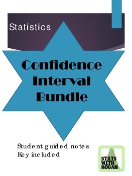 Preview of Statistics - Unit 6 -Confidence Intervals (Growing Bundle)