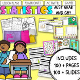 Statistics & Data | Maths Unit: Lessons, PowerPoint, Activ