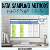 Statistics Data Sampling Methods Activity