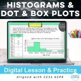 Statistics Histograms, Box Plots & Dot Plots Digital Lesso