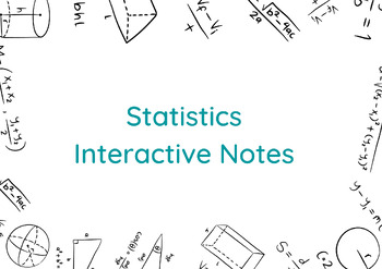 Preview of Statistics Interactive Notes