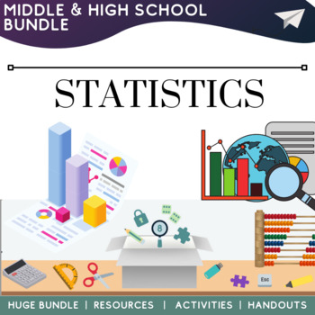 Preview of Statistics Math Resources Activities