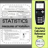 Statistics | Measures of Variation | TI-84 Graphing Calcul