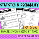 Statistics Practice Worksheets