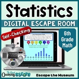 6th Grade Math Data Analysis & Statistics Activity Digital