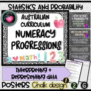 Preview of Statistics & Probability Interpreting & Representing data. Numeracy Progressions