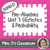 Statistics & Probability Unit: Notes, Homework, Quizzes, Study Guide, Test