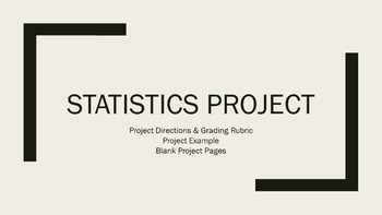 statistics unit project