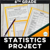 Math Statistics Project Based Learning Dot Plot Box Plot H