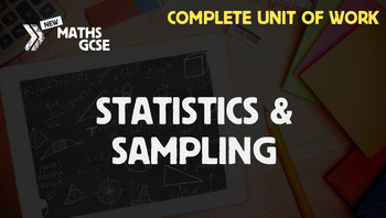 Preview of Statistics & Sampling - Complete Unit of Work