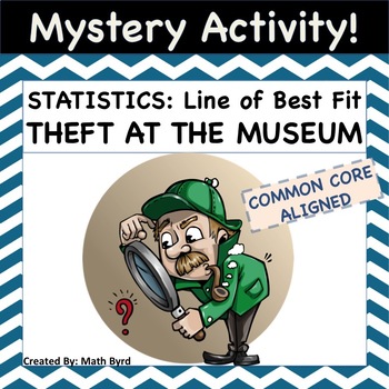 Preview of Statistics:Scatter Plots and Lines of Best Fit MYSTERY ACTIVITY