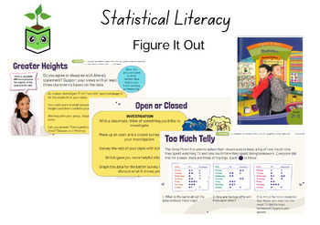 Preview of Statistics - Statistical Literacy - Figure It Out Slides