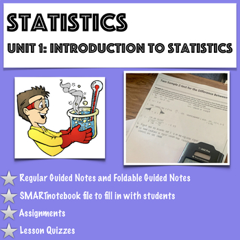 Preview of Statistics-Unit 1 Bundle: Introduction to Statistics