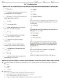 Statistics Unit 1 Vocabulary Quiz