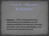 Statistics Unit 6 Bundle - Discrete Probability (12 days)