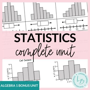 Preview of Statistics Unit Bundle