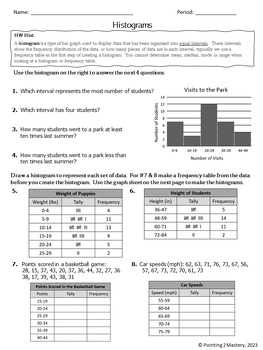 unit data and statistics homework 3