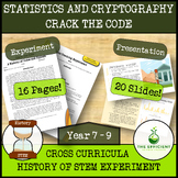 Statistics and Cryptography - History of STEM practicals -
