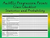 Statistics and Probability - AusVELs Progression Points - 