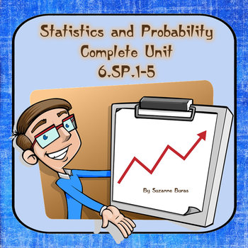 Preview of Statistics and Probability Complete Unit: 6.SP.1-5