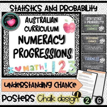 Preview of Statistics and Probability Understanding Chance Numeracy Progressions AU