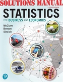 Statistics for Business and Economics 14th Edition James G