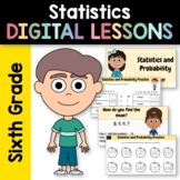 Statistics for Sixth Grade Google Slides | Math Skills Review