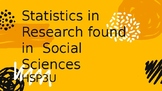 Statistics in Research found in Social Science