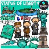 Statue Of Liberty Clip Art Set {Educlips Clipart}