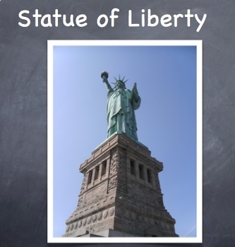 Preview of Statue of Liberty American Symbols Lesson