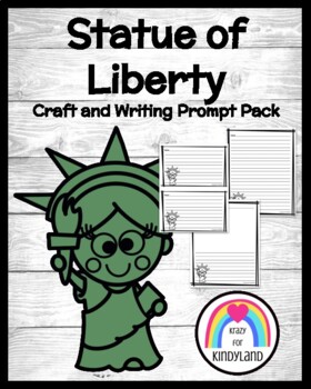 Preview of Statue of Liberty Craft for US Symbols, Veterans’ Day, Presidents’ Day Activity