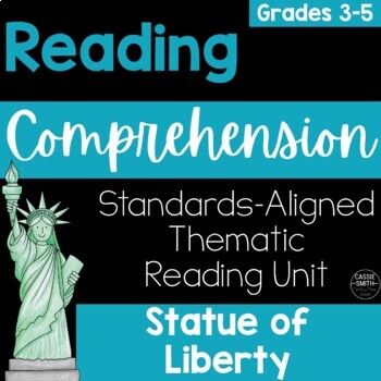 Preview of Statue of Liberty - Main Idea Text Structure Historical Events ELA Grades 3-5
